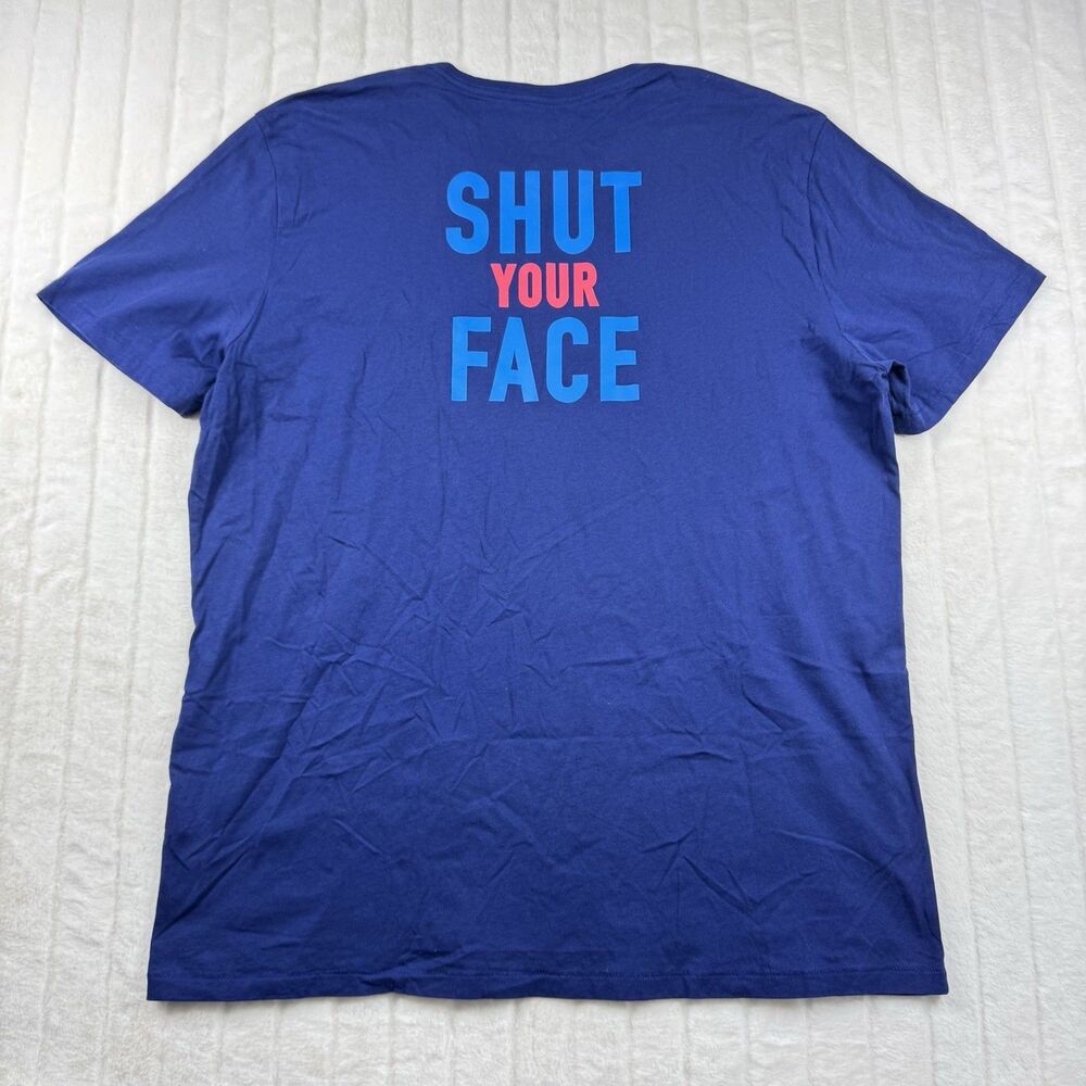 G/Fore G4 "Shut Your Face" Graphic Golf T-Shirt (G4MF22K168) Men's Size 2XLarge